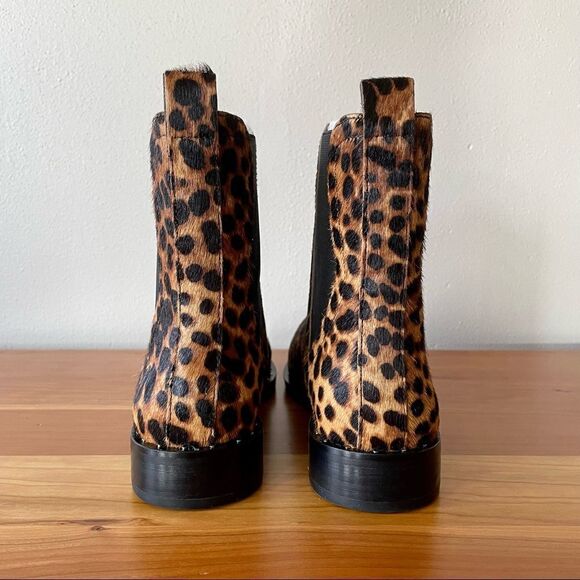 NWT Rebecca Minkoff Sabeen Too Genuine Calf Hair Chelsea Boots - Size: 6 - Picture 8 of 9